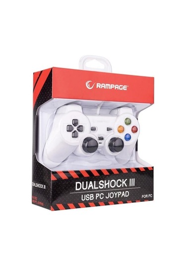 Snopy Sg-302 Beyaz Usb/pc/ps3 1.8m Kablo Joypad-125570