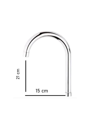 Sardıcı Baston Boru Mutfak Krom Kaplama Kararma Yapmaz Krom