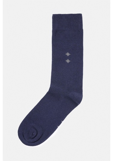 SÜVARİ Lacivert Düz Çorap-33572 Lacivert
