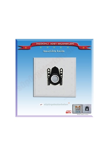 STT Bosch Uyumlu BGL 4330 SÜPÜRGE TOZ TORBASI 20 Ad 200620