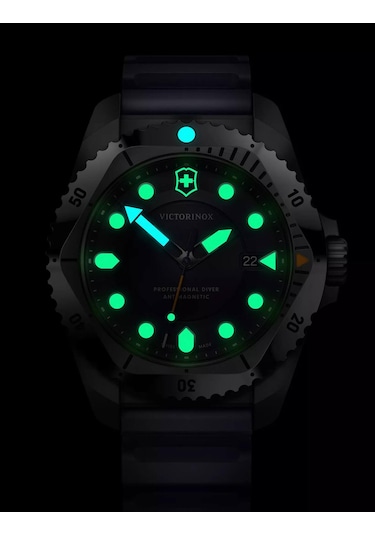 Victorinox Dive Pro Quartz Vs 241991 Altın - Mavi