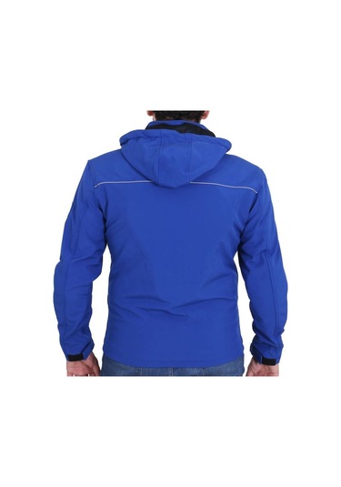 Venom Motosiklet Montu Jaws Soft Shell Mavi Erkek Motorcu Mont