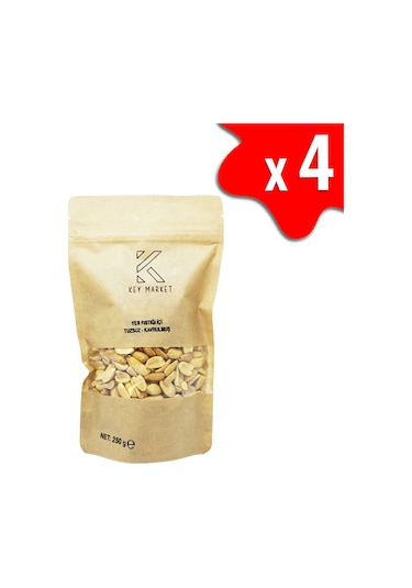 Key Market Doğal Çifte Kavrulmuş Yer Fıstığı 1 KG