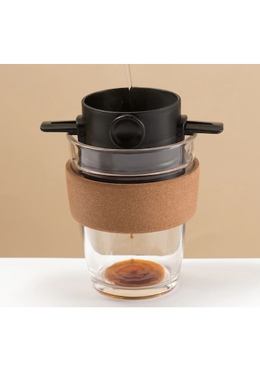 Potu Pour Over Katlanır Kamp Filtre Kahve Demleme Potu Çok Renkli