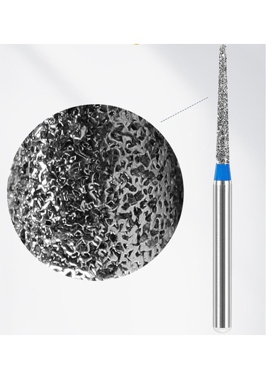 Tf-12 Kaliteli Diş Elmas Burs Diş Diş Parlatma Kiti Yüksek Hızlı El Aleti Ucu Elmas Bur