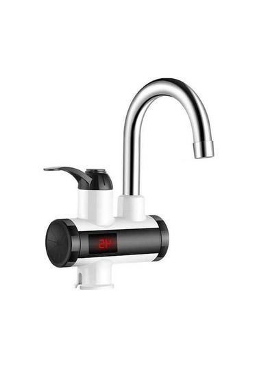 Moly Hallow 3000w Anında Sıcak Su Musluk, Elektrikli Su Isıtıcı, Siyah & Beyaz, Hızlı Isıtma, Pratik Kullanım Siyah & Beyaz