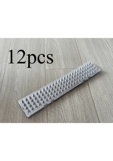 Willowhaven 12 Adet Şeffaf Kuş Dikenli Şerit - Dayanıklı, Yapışkanlı, Bahçe Ve Çatı Koruma