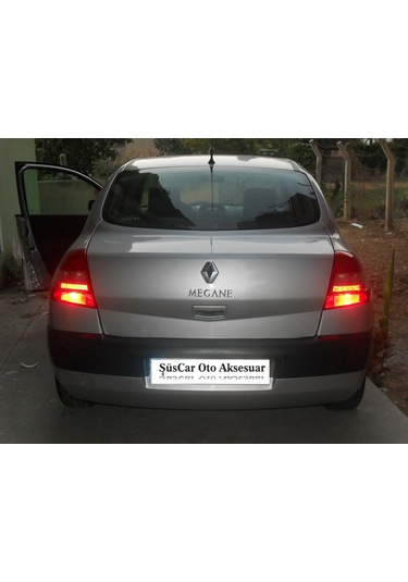 Renault Megane 2 Sedan Kasa Bagaj Üstü Spoiler Piano Black