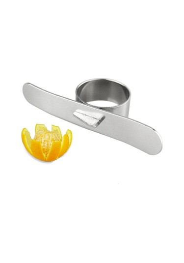 Paslanmaz Çelik Halka Açıcı Mutfak Aletleri Aletler Yaratıcı Aksesuarlar - Gümüş Çok Renkli