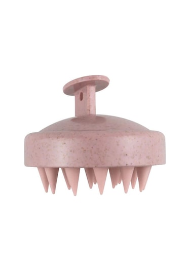Koodmax Duş Tarağı Yumuşak Silikon Saç Yıkama Saç Derisi Masaj Tarağı - Pembe