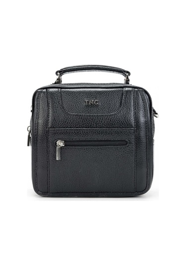 Tamer Tanca Erkek Hakiki Deri Siyah El Çantası 898 914 Erk Canta Sk23/24 Sıyah Fltr Siyah