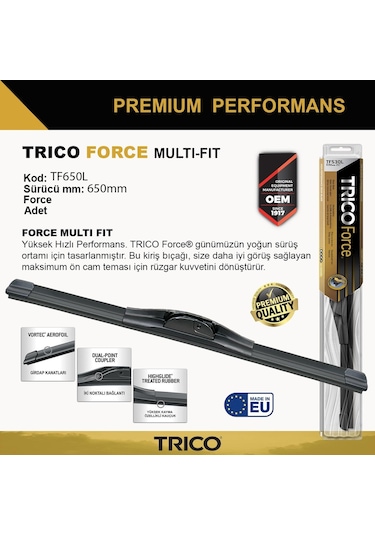 Trico Force Multıfıt Tek Silecek 650mm