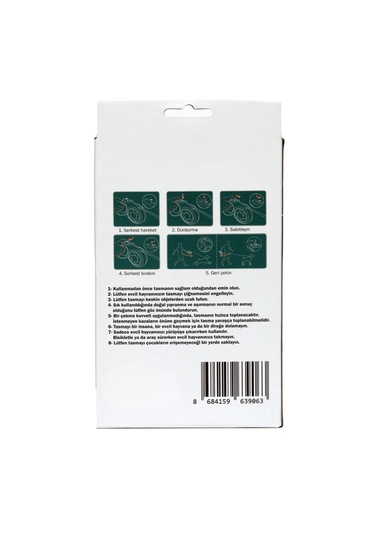 Budibu Makaralı Otomatik Geri Çekilebilen Kedi Köpek Gezdirme Tasması Medium Max 25 Kg Beyaz