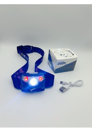 Teltree Uydu Işığı 5w Yüksek Güçlü Li-po Batarya Uzun Süre Süren Avcı Kamp Balıkçılık Şapka Feneri Siyah, 1200mah, 10 Saat Süre, 100-200m Menzil