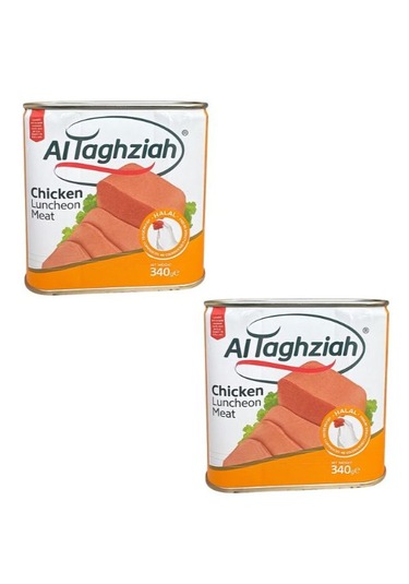 Al Taghzıah Chicken Luncheon Meat Tavuk Salam 340 Gr X2 Adet