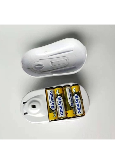 Yaozixa Ev Kullanıma Uygun Elektrikli Konserve Açıcı - Minik Mutfak Aleti, Kolay Kullanım, Dayanıklı Malzeme İle Yapıldı Pil Dahil Değil Beyaz