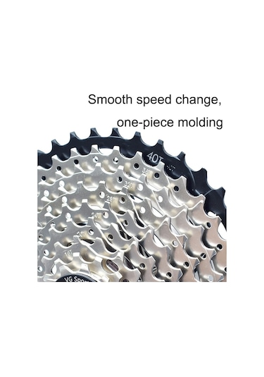 Vg Sports Bisiklet Hafif Aşınmaya Dayanıklı Volan 10 Hız Dağlar 11-46t Çok Renkli