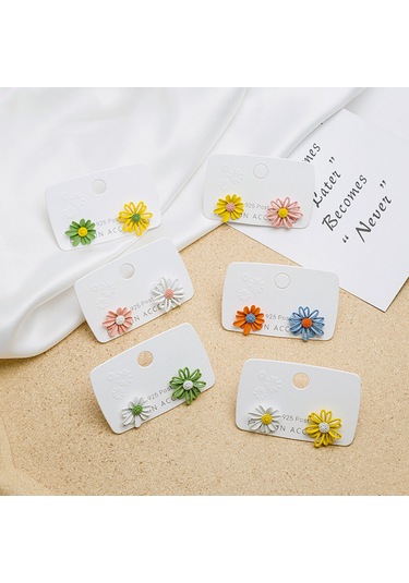 Skycity Şık Alaşımlı Küpe, 7x1.7 Cm, Opp Poşet Paket Özel Ambalaj Seçeneği Diğer Çok Renkli