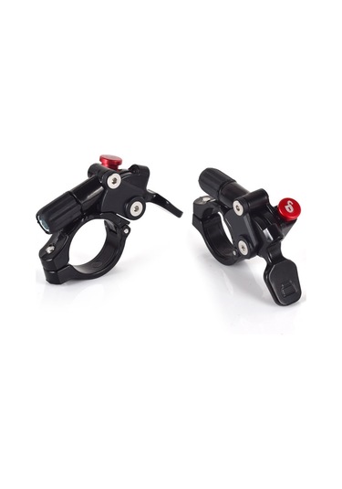 Gajeena Mountain Bike Fork Yedek Parçası: Universal Alüminyum Korumalı Kilitleme Anahtarı + Tel, Şok Emici, Kolay Kurulum, Bisiklet Aksesuarı Model B