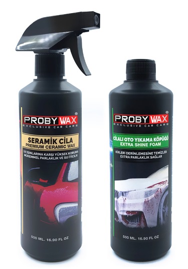 Probywax Dış Yıkama Ve Parlatma Seti 2x500 Ml