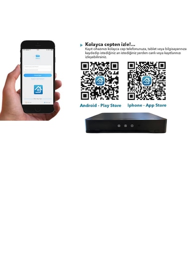 5mp 1440p Warm Led Gece Renkli 8 Kameralı 4 Tb Hdd Dahil Ahd Set