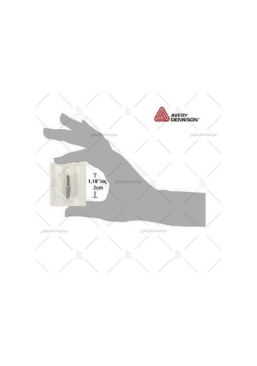 Avery Dennison Microtach-MicroPin-MicroStitch Yedek Mikro iğne (4 Adet) (MADE İN SWİTZERLAND)