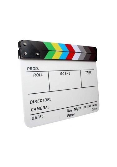 Andoer Cbp-fcb Renkli Yönetmen Tahtası Beyaz D9501