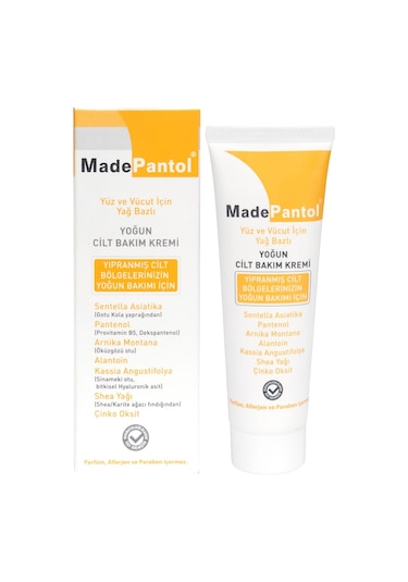 Madepantol Yağ Bazlı Yoğun Cilt Bakım Kremi 50 ML