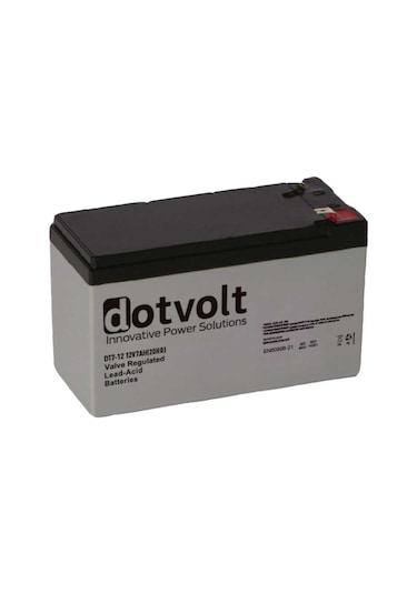DotVolt DT7-12 12V 7Ah UPS Akü