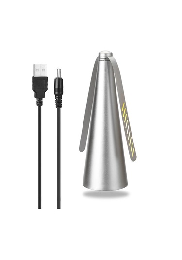 Şarj Edilebilir Dış Mekan Çok Fonksiyonlu Sinek Kovucu 360 Rotasyon Fan Tipi Black