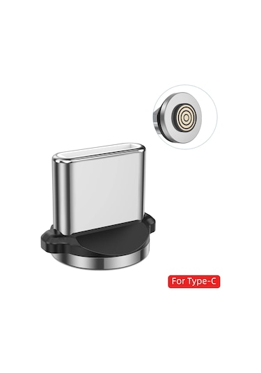 Uslıon Pd 60w Manyetik Şarj Kablosu - Mikro Usb, Tip C, Iphone Uyumlu 12, Xiaomi İçin Hızlı Şarjmultı1m