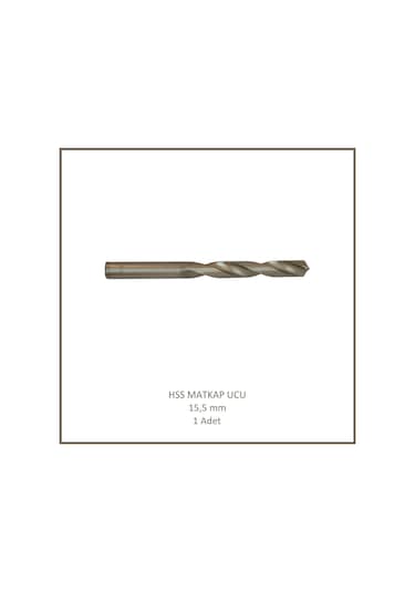 Hss Matkap Ucu 15,5 Mm, Metal, Ahşap, Plastik İçin 1 Adet
