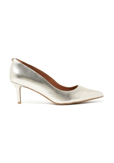 Kurt Geiger Altın Renkli 65mm Topuklu Şık Ayakkabısı