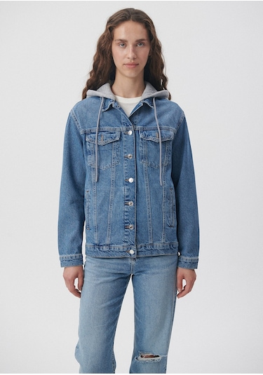 Mavi - Karla Mavi 90s Jean Ceket 110154-85296 Mavi