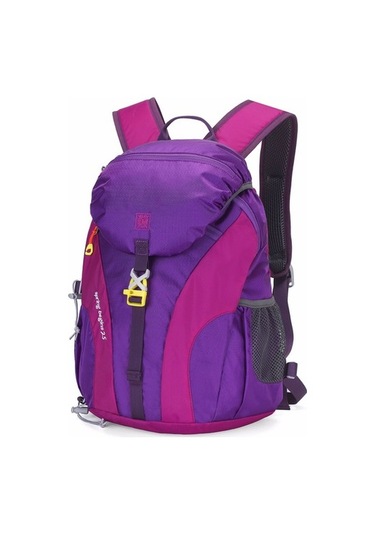 Silkroadselect Açık Spor Dağcılık Moda Fitness Bisiklet Seyahat Sırt Çantası 93usr5 Mor
