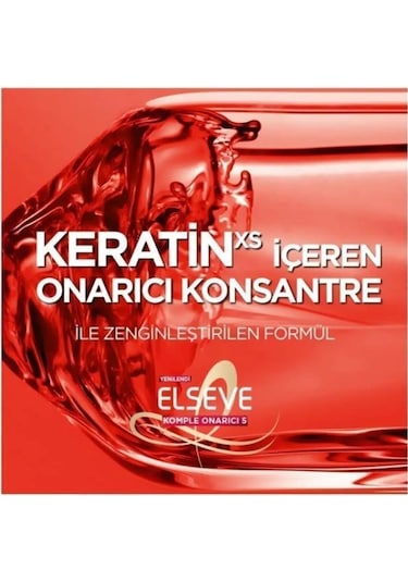 Elseve Komple Onarıcı 5 Yapılandırıcı Bakım Kremi 5 x 390 ML