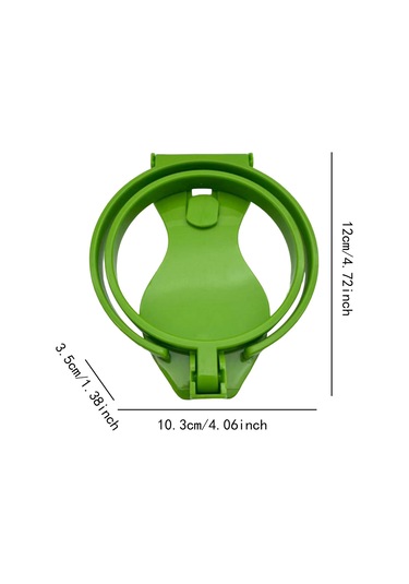 Suntek Bardak Tutucu İçki Ataşmanı Delik Çanta Plaj Tote Yeşil