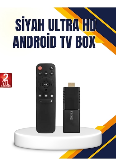 Android Tv Stick 4k Ultra Hd Görüntü Destekli