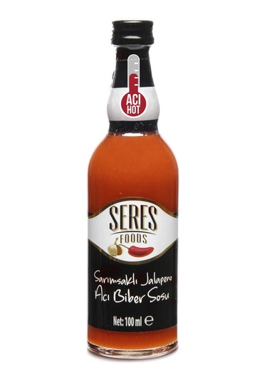 Seres Foods Sarımsaklı Jalapeno Acı Biber Sosu Cam 100 ML