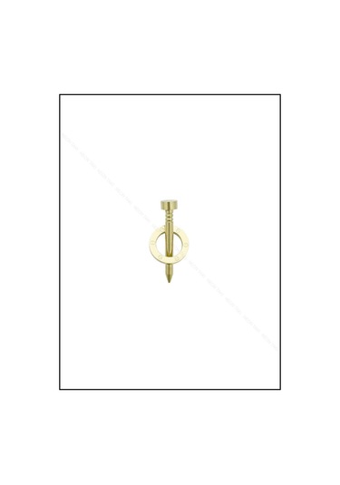 Xxx Çivi, Tiff Model, Paslanmaz Çelik Küpe 385, Altın Renk Altın