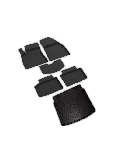 Renault Duster 4x2 Hybrit Ferrous 4d Havuzlu Kauçuk Paspas Ve Alt 3d Bagaj Havuzu 2024 Ve Üstü