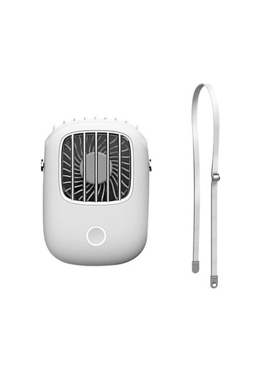 Boyun Fanı Taşınabilir Mini Usb Fanı 5v Şarj Edilebilir 0wfh29 Beyaz