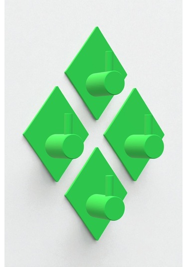 4'lü Askılık Havlu Askısı, Bornoz Askısı, Kapı Arkası, Duvara Monte, Dayanıklı Malzeme, Siyah 87 Siyah