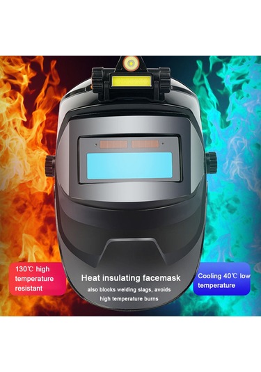 Singree Hafif Polipropilen Kaynak Maskesi: Panoramik Görüş, Yüksek Isı Koruma, Işıklandırmalı