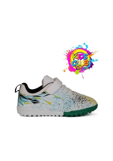 Cool Messi Profesyonel Çocuk Halısaha Ayakkabısı Yeşil