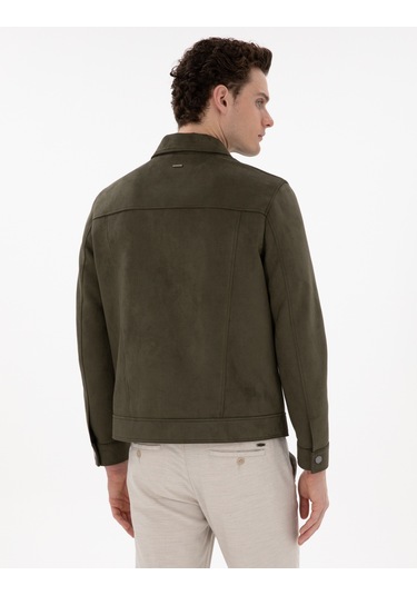 Pierre Cardin Erkek Haki Deri Mont-kaban 50312346-790 Haki