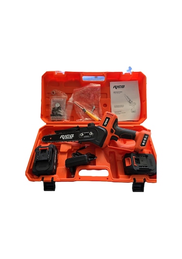 Rico 028-RE0002 21 V 4 A Çift Akü Şarjlı Zincirli Testere