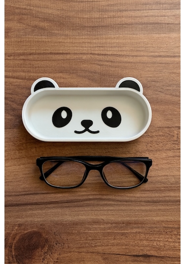 Panda Gözlük Kutusu - Gözlük Standı Kapaksız