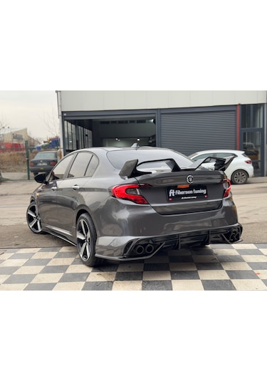 Fiat Egea Rs Arka Tampon 2015.... ----fibersan Tuning