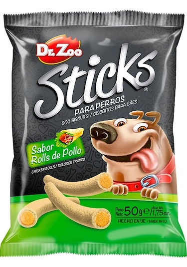 Dr. Zoo Sticks Tavuklu Çubuk Köpek Ödülü 50 G